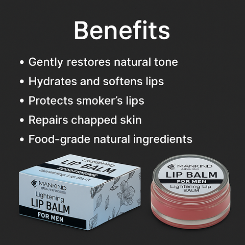 Mankind lip balm key benefits