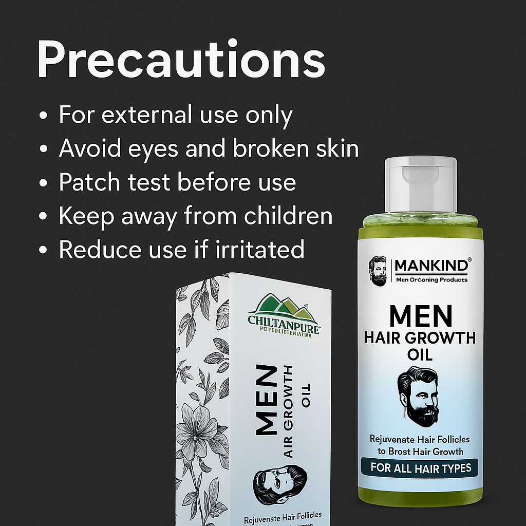 Mankind product precautions