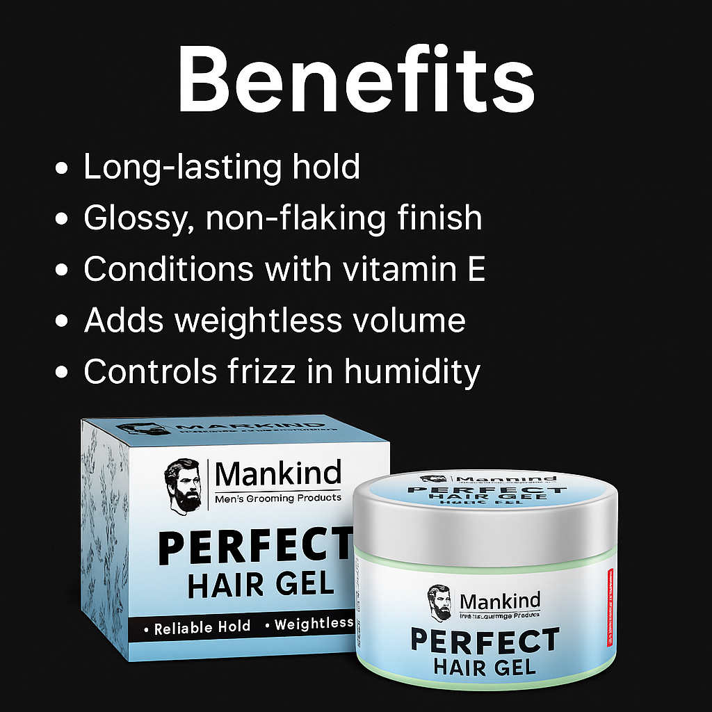Mankind Perfect Hair Gel key benefits