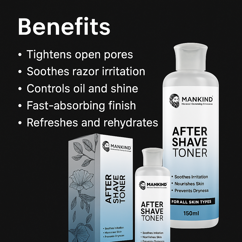 Mankind After Shave Toner benefits