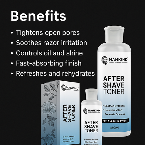 Mankind After Shave Toner benefits