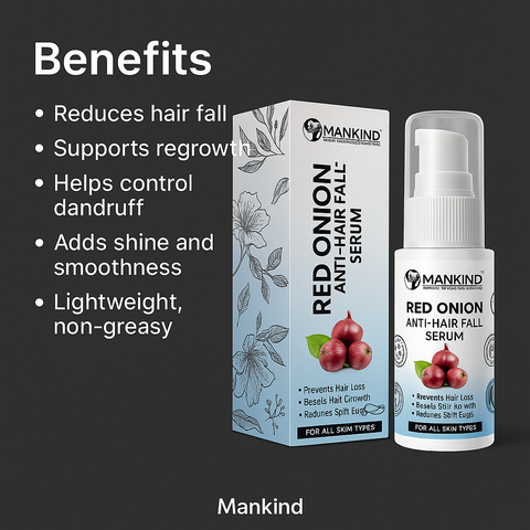 Mankind red onion serum benefits