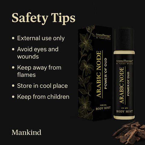 Mankind Arabic Node safety precautions
