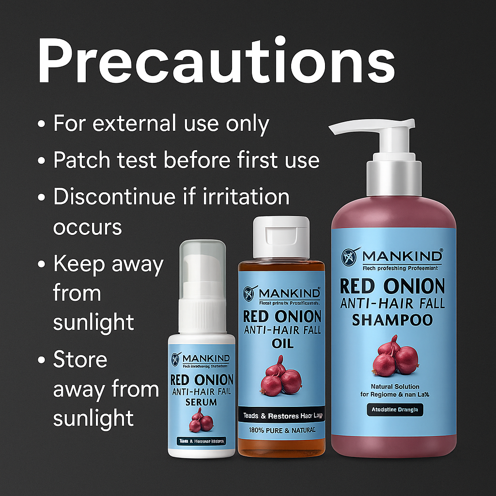 Mankind Red Onion pack safety precautions