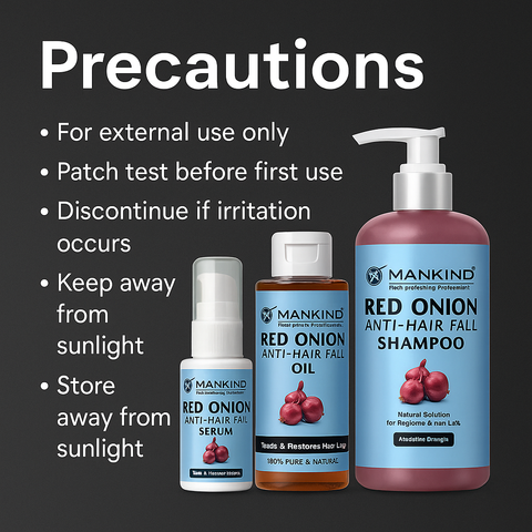 Mankind Red Onion pack safety precautions