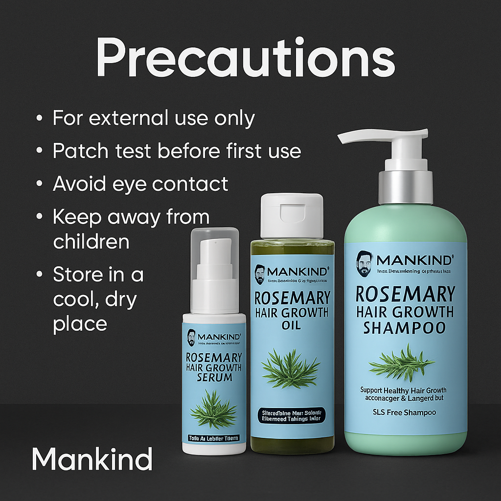 Mankind rosemary pack safety and storage