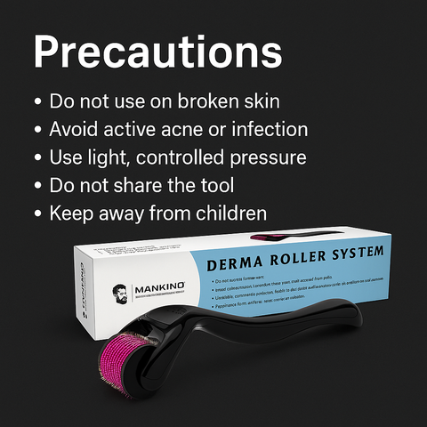 Derma roller safety and precautions — Mankind
