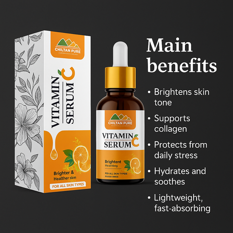 Mankind Vitamin C serum key benefits