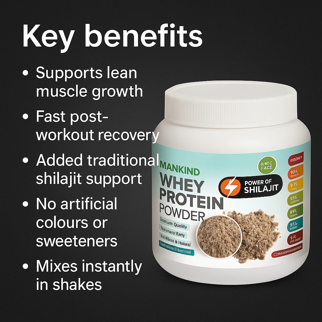 Mankind whey benefits highlights
