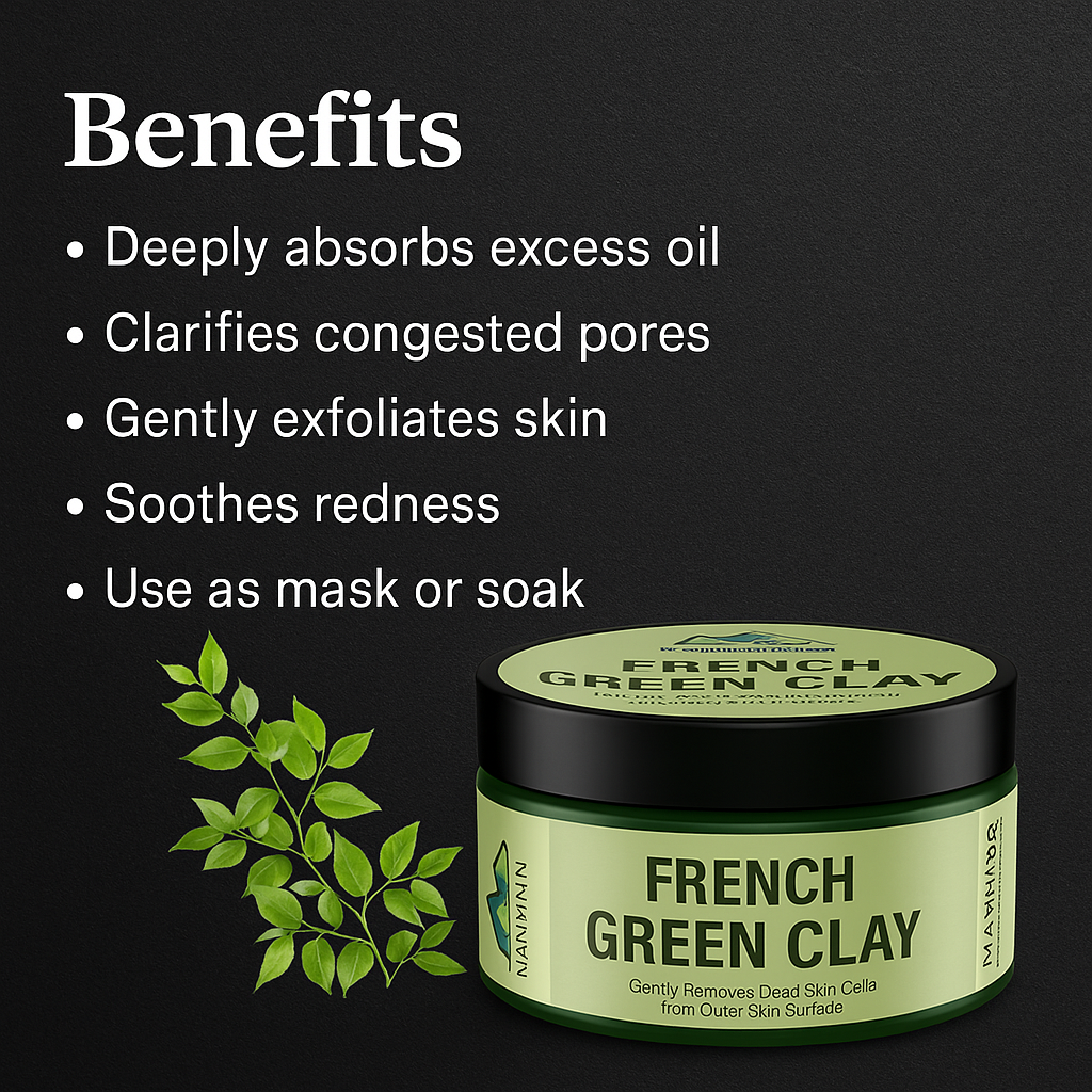 Mankind French Green Clay key benefits