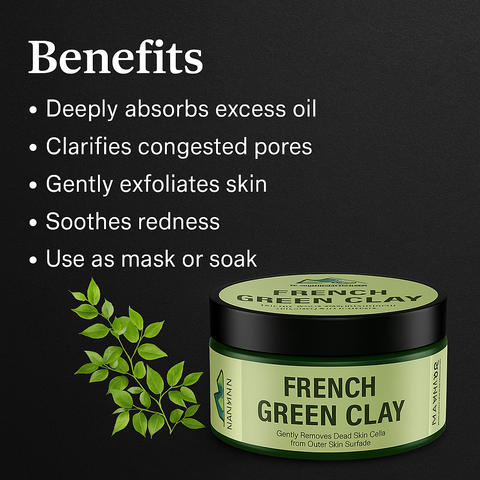 Mankind French Green Clay key benefits