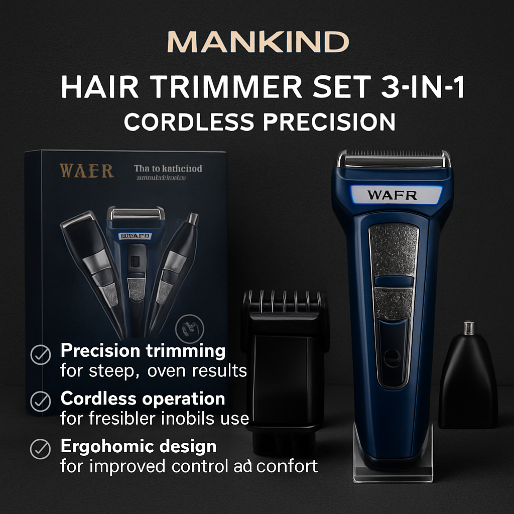 Mankind hair-trimmer-set Benefits