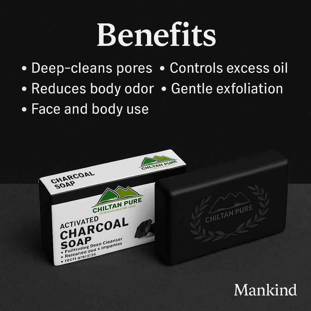 Mankind charcoal soap benefits