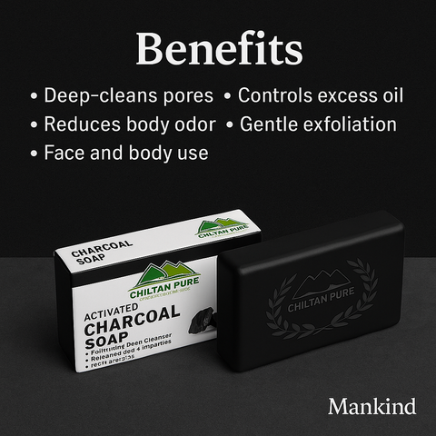 Mankind charcoal soap benefits