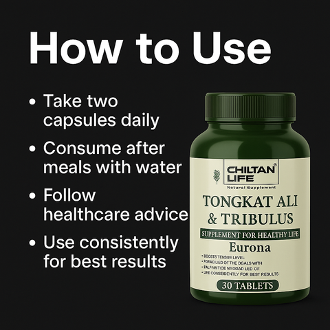 Mankind Tongkat Ali & Tribulus supplement how to use