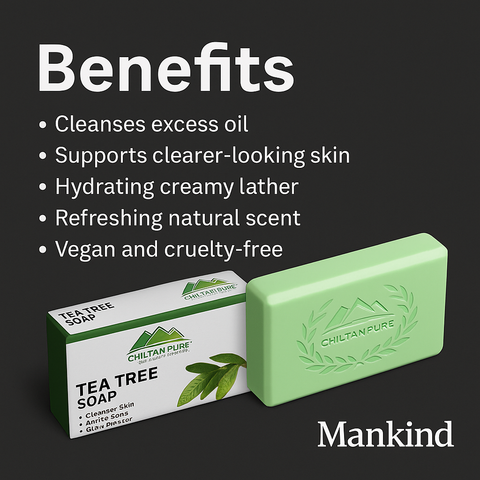 Mankind Tea Tree Soap key benefits
