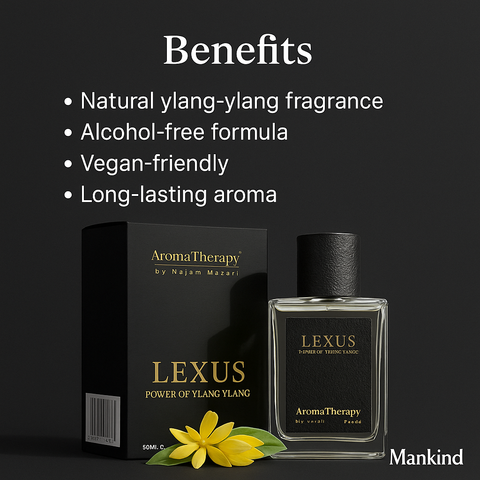 Benefits of Lexus Natural Perfume by Mankind