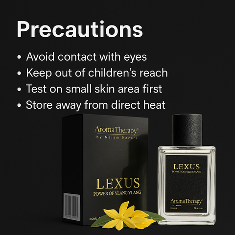 Precautions for Lexus Natural Perfume by Mankind