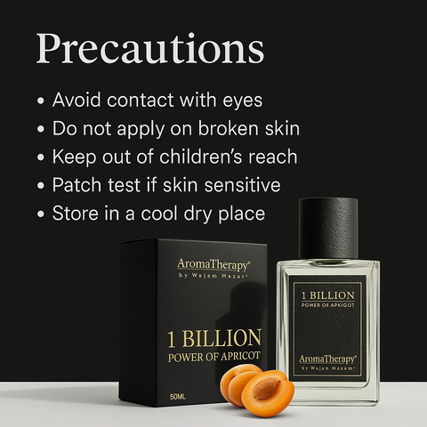 Mankind 1 Billion perfume caution symbols