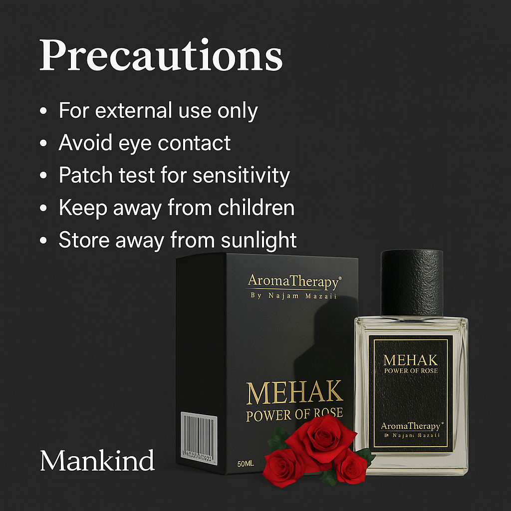 Mankind Mehak safety precautions