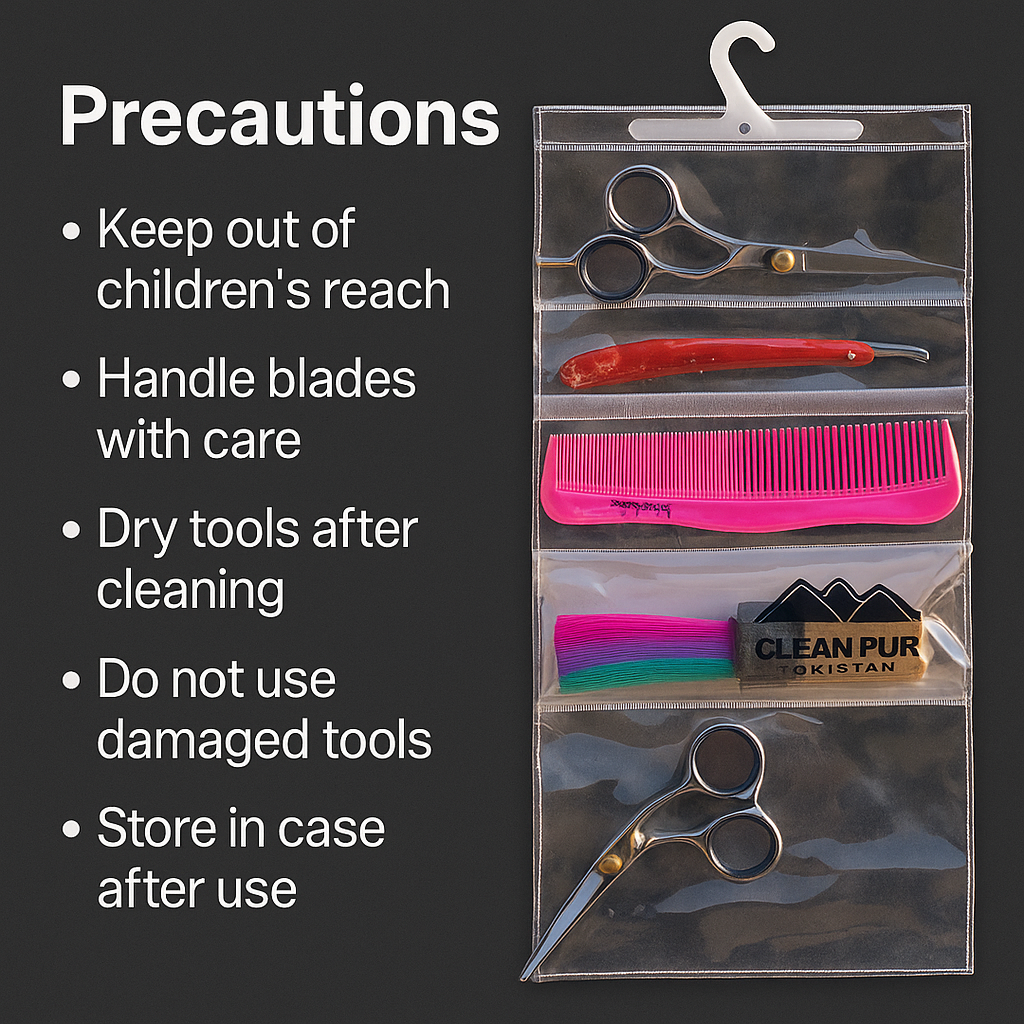 Mankind grooming kit safety precautions