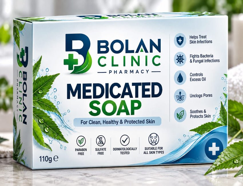 Medicated Soap - Supports a cleaner-looking skin surface - ChiltanPure