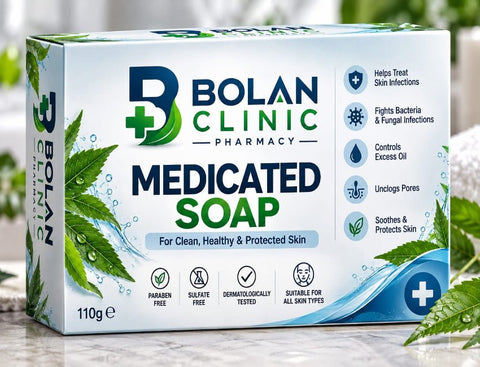 Medicated Soap - Supports a cleaner-looking skin surface - ChiltanPure