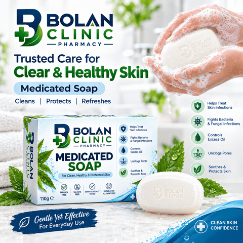 Medicated Soap - Supports a Cleaner-Looking Skin Surface - ChiltanPure