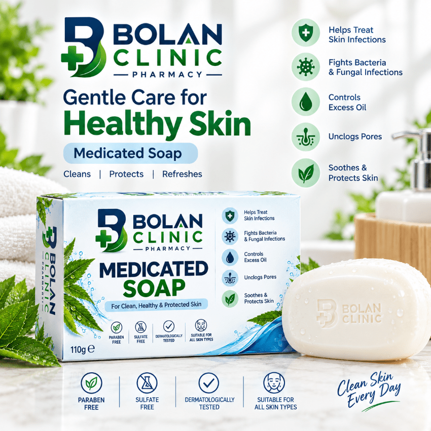Medicated Soap - Supports a Cleaner-Looking Skin Surface - ChiltanPure