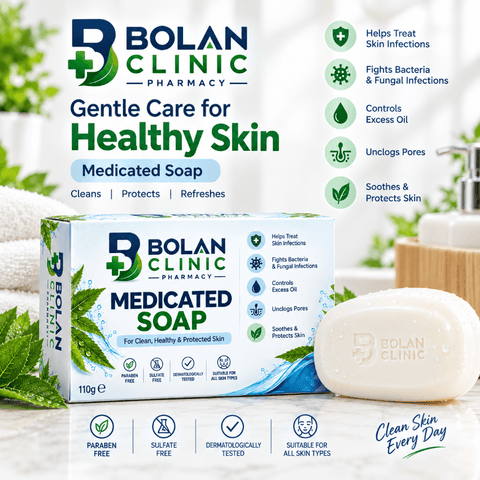 Medicated Soap - Supports a Cleaner-Looking Skin Surface - ChiltanPure