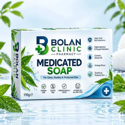 Medicated Soap - Supports a Cleaner-Looking Skin Surface - ChiltanPure