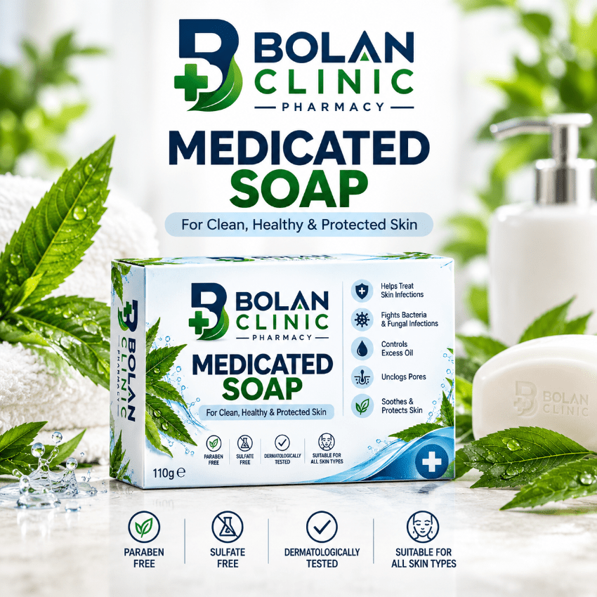 Medicated Soap - Supports a Cleaner-Looking Skin Surface - ChiltanPure