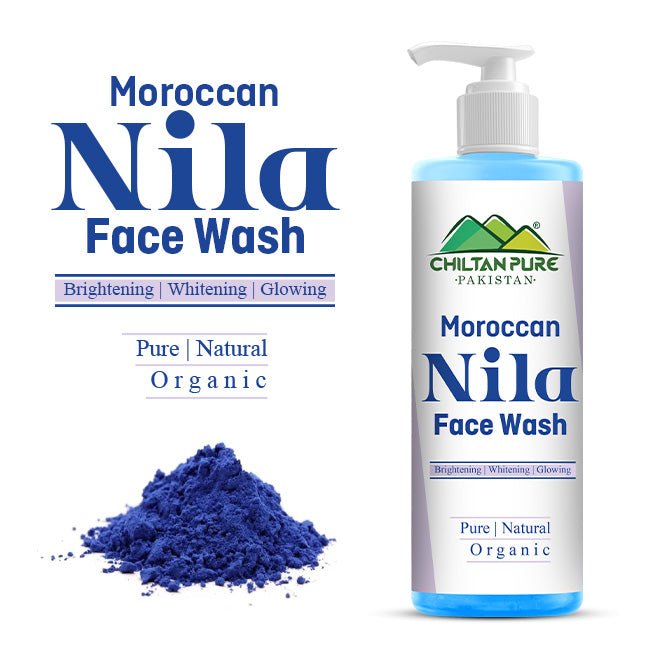 Moroccan Nila Face Wash / مورو کین نیلا فیس واش / For Brightening Skin / 200ml - ChiltanPure