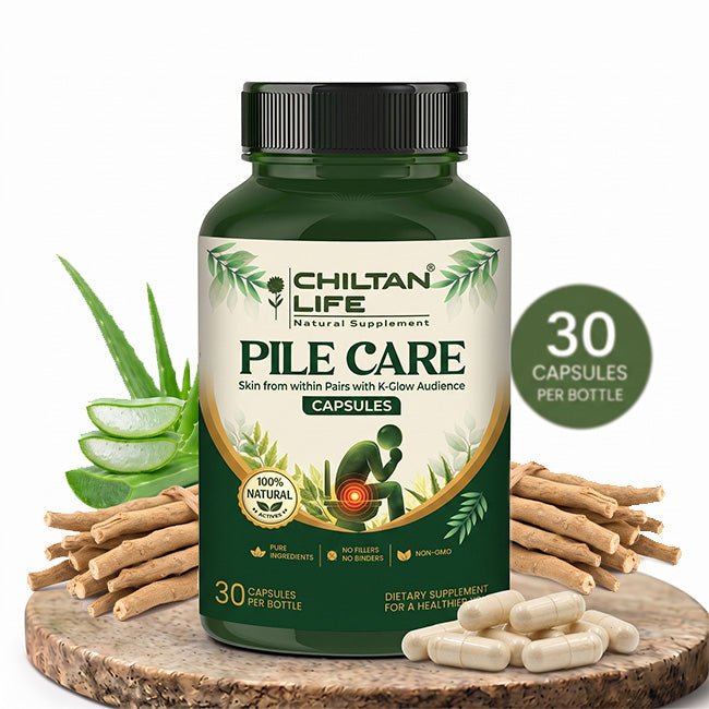 PilesCare – Natural Bawaseer Tablets (Herbal Piles Relief) – ChiltanPure - ChiltanPure