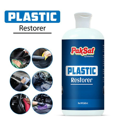 Plastic Restorer / Revive Faded Plastics with Long Lasting Shine - ChiltanPure