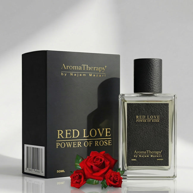 Red Love Natural Perfume - Freshly Blooms of Roses for a Romantic Touch