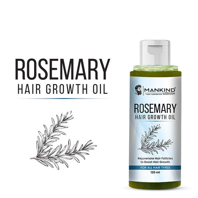 Rosemary Hair Growth Oil — Rejuvenates Follicles & Repairs Hair
