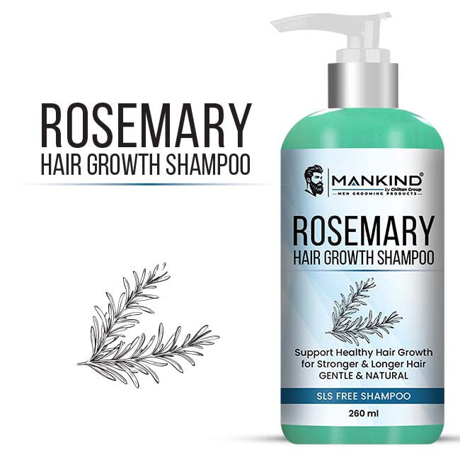 Rosemary Hair Growth Shampoo — Strengthens Hair, Reduces Hair Fall