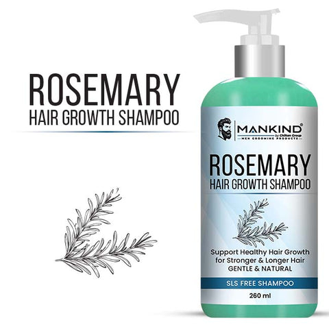 Rosemary Hair Growth Shampoo — Strengthens Hair, Reduces Hair Fall