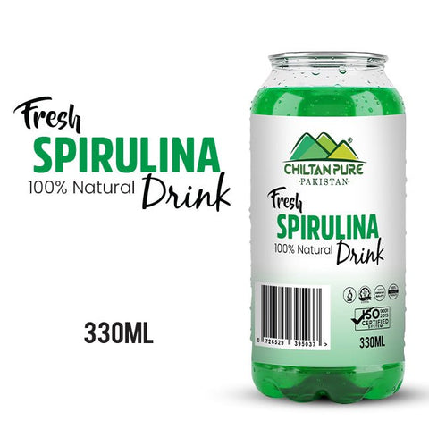 Spirulina Drink / Fresh & Pure 330ml - ChiltanPure