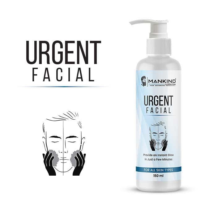 Urgent Facial for Men — Instant Glow & Deep Cleanse