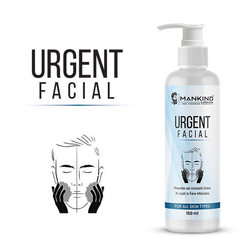 Urgent Facial for Men — Instant Glow & Deep Cleanse