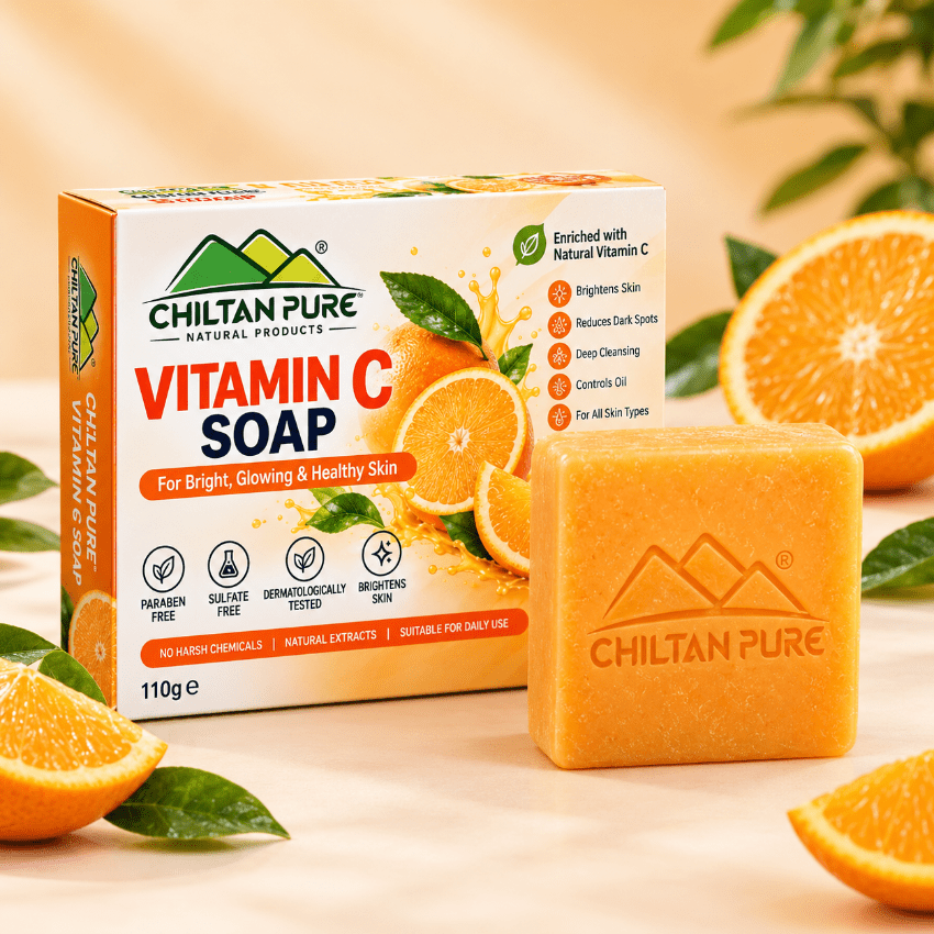 Vitamin C Soap - Gently Cleanses Daily Impurities - ChiltanPure