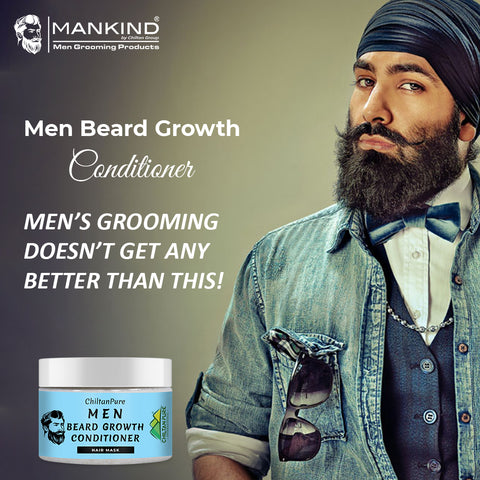 Beard Growth Conditioner Hair mask – Nourishes, Style & Boosts a Healthy, Shiny Beard