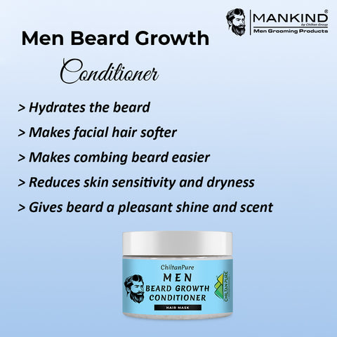 Beard Growth Conditioner Hair mask – Nourishes, Style & Boosts a Healthy, Shiny Beard