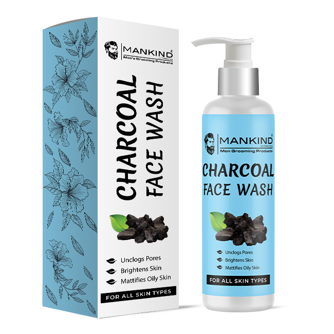 Charcoal Face Wash - Unclogs Pores, Brightens the Skin, and Eliminates Acne & Blackheads.