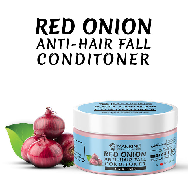 Red Onion Anti Hair Fall Conditioner - Treats Dandruff, Promotes Hair Regrowth & Prevents Hair Loss