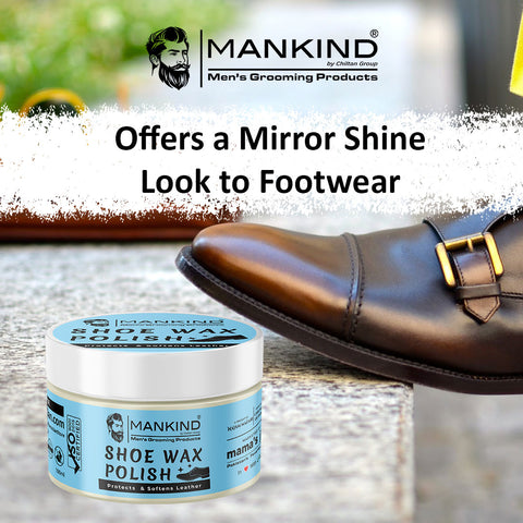 Natural 🍂 Shoe Beeswax Polish 👞 Long-Lasting, Protects & Softens Leather, Gives Footwear a Shiny & New Look