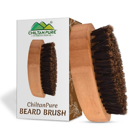 Beard Brush – Reduce Beard Curls, Deep Cleanse Beard, Adds Shine to Beard, Great for Grooming & Styling Beard!! - Mamasjan