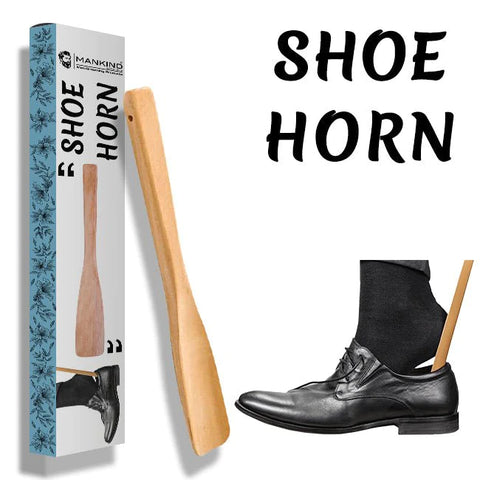 Shoe Horn – Made With Pure Wood, Ideal For Aged People, Comfortable Grip & Preserve Durability Of Costly Footwear